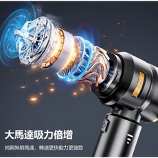 東京數位 FAN-6659 車用無線吸塵器，四合一多功能手持式吸塵器，車家兩用迷你吸塵器, 標配,銀紫