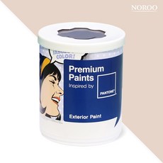 노루페인트 팬톤 실외 벽면 저광 페인트, 13-1405 Shell, 1L, 1개