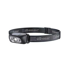 LED 頭燈, 黑色, 1個