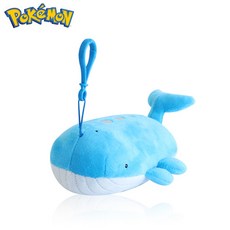 포켓몬스터 써드 고래왕 가방고리 인형 13cm 포켓몬 캐릭터 봉제 애착 인형, 1개