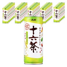 Asahi 십육차 카페인 제로 캔, 245g, 24개