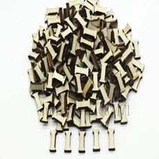 208pcs 8set 26 영어 알파벳 문자 나무 번호 가구 장식 예술 편지 디지털 디스플레이, 31 Letter I, 01 10mm--15mm 208pcs