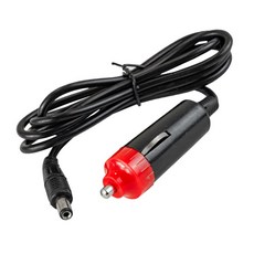 차량용 시거잭 DC12-24V 플러그 무휴즈 파킹타입 8A 고용량, B. 5.5X2.1 시거잭플러그 케이블 1m