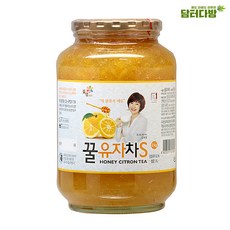 수제 꿀 유자차 2kg 대용량 업소용 유자차효능 유자청, 꿀유자차S 2kg, 1개, 1개입