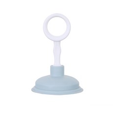 도매핏 싱크대 배수구 압축 흡착 뚫어뻥 욕실 하수구 막힘 청소기 변기 배수관 클리너 블루, 1개