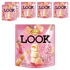 후지야 프리미엄 룩 아와유키 딸기 맛 6개입, 40g, 6개