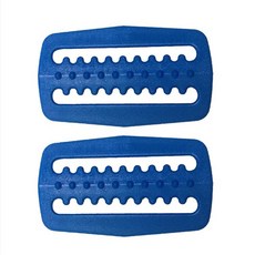 다이빙 납벨트 스쿠버 무게 벨트 리테이너 키퍼 클립 스토퍼 슬라이더 스피어 낚시 기어, [05] Blue 2PC