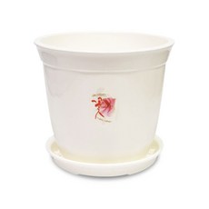 3호 거치대 라인원화분+화분받침 스탠드 지지대 원형화분 받침대 웰빙 40807ea 1(ea)