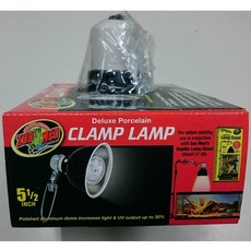 ZOO MED 美國燈罩(陶瓷夾燈) S-5.5吋/M-8.5吋 寵物箱照明燈具, 1個, S-5.5吋