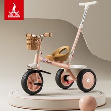 세발자전거 어린이자전거 아동자전거 세발 자전거 유아세발자전거 피닉스, 핑크 작은시트, 1개