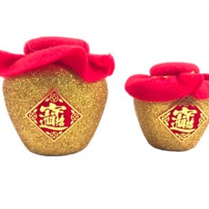 新年金蔥酒甕裝飾, 1個