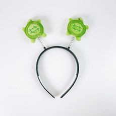 스프링 인형 머리띠 놀이공원 생일 파티, 1개, G75.거북이