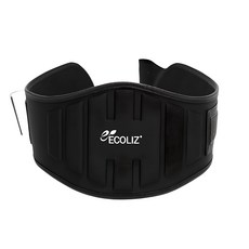 에코리즈 와이드 역도벨트, 블랙, 247g