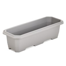 모두다 튼튼한 베란다 텃밭 플라스틱 화분 메가박스, 그레이, 1개