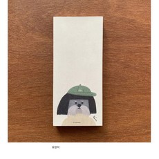 bobandbob 狗狗插畫便條紙, 劉昌德, 1個