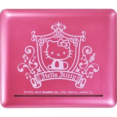 노나카 테너 색소폰·바스크라리넷용 플라스틱 리드 케이스 산리오 캐릭터즈 헬로키티 10매용 색상 핑크