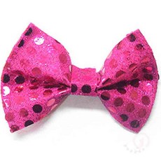 일안 어린이 나비 넥타이 핑크 소형 리본보타이