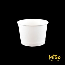 150종이용기 아이스크림용기 아이스크림종이컵 무지 일회용아이스크림컵 종이용기 1000개, 1개