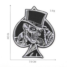 크로스핏와펜 의류용 아이언 온 에어소프트 재킷 레터 열 콜란트 에쿠슨 아플리케 Termoadesive, CHINA, Y102120a4, 1개