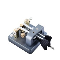 XIEGU VK-6 이중 프로펠러 오토 키 단파 라디오용 CW 송신기 3.5mm