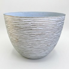 파파가든 골드라인 인테리어 화분 고급 플라스틱 화분, 1개, 골드라인(화이트)