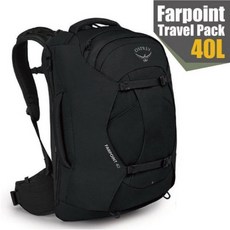 OSPREY Farpoint 40L 旅行背包 16吋筆電收納 登機箱 黑