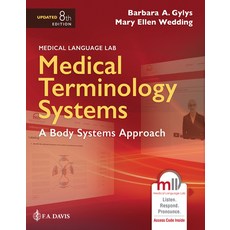 (영문도서) Medical Terminology Systems Updated: A Body Systems Approach: A Body Systems Approach Paperback, F. A. Davis Company, English, 9781719648899