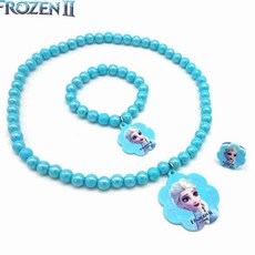 아크릴 꽃모양 아동 악세사리 세트 아동악세사리