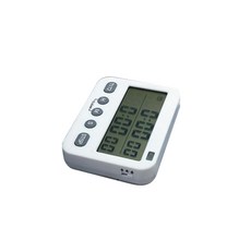 超大螢幕 可記憶 磁吸式廚房定時器, 雙定時計時器, 1個