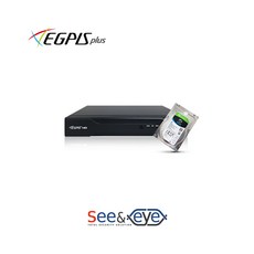 [이지피스] ENR-F440POE_V2+4TB HDD 4채널 NVRIP POE최대 4K 해상도IP 네트워크 CCTV, 단품, 1개