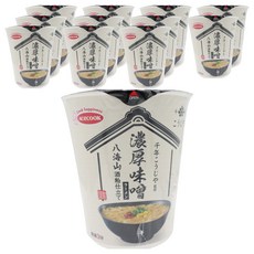 AceCOOK 千年Kojiya監製 用辣椒乾酒糟製成的濃鬱味噌杯麵, 12個