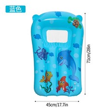 새로운 어린이 풍선 서핑 보드 물 놀이 장난감 슬라이드 야외, 04 Blue surfboard, 1개