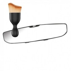 룸미러교체 차량용 룸미러 와이드 백미러 자동차 거울 300mm, 블랙