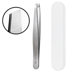 리보리아 실버그립 미세모 정밀 족집게, 1개, 실버 1개, 실버