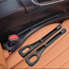 자동차 틈새 수납 차량 시트 사이드 포켓 블랙 1세트 jck+55115FC