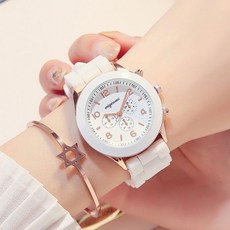 aiginuo 手錶 簡約時尚糖果色石英錶