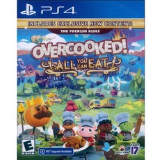 PS4 胡鬧廚房！全都好吃 中文美版 煮過頭1 2 煮過頭1 煮過頭2 Overcooked 【一起玩】, 1個, 美版全新未拆，拆封就會丟掉的透明膜不完美