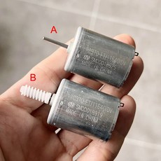 RC-370FT11640DV 미니 24mm RF-370CB-11670 모터 DC 12V-24V 6000RPM 자동차 도어 윈도우 컨디셔너 액츄에이터 용 플라스틱 웜기어, A Motor without Gear, 1개