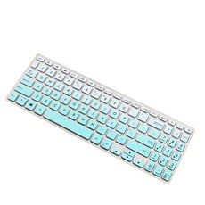 FL8700F S530UN 기계 보호자 스킨 케이스 용 클리어 키보드 커버, 그라디언트 민트 색상, 1개