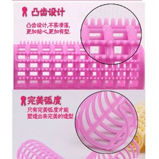 造型專用髮捲，尺寸多樣，方便捲髮, 詳見包裝, 詳見包裝, 中 2.5CM 10入