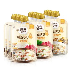 Namyang 南陽乳業 林貝兒輔食組 鮑魚香菇 5入+牛肉海帶湯 5入+牛肉蘿蔔湯 5入, 1組