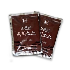 육회소스 간장맛, 40g, 1개