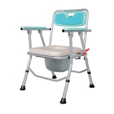 Karma 康揚 201 CC5050 鋁合金便盆沐浴兩用椅, 粉綠, 1個