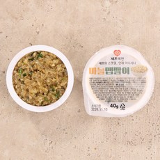 셰프애찬 국내산 매콤 알싸한 만능 양념장 소스 밥도둑 마늘 맵짤이, 5개, 40g