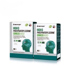 엔젯오리진 하이큐 포스파티딜세린 1200 포스타딜세린 포스파티딜, 30정, 2개