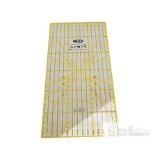 喜佳 NCC 雙色拼布尺 15cm*30cm 精準測量 拼布必備, 1個