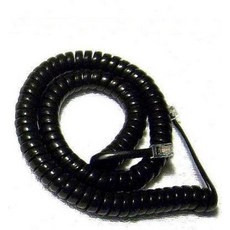 핸드셋 코드 3.7m(12피트) 블랙 헤비 듀티 새 제품 밀봉 백