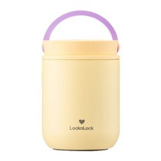 옐로우 이유식 도시락 보온도시락 푸드자 죽통 300ml, 본상품