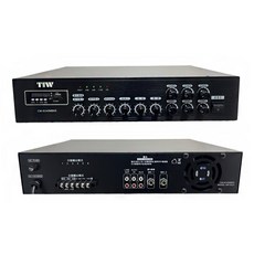 TW CM-6240MB6S 擴大機 多區域輸出 麥克風輸入, 黑, TIW CM-6240MB6S