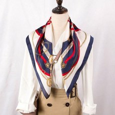 실크 미니스카프 모조 사각 여성 패션소품 가을 봄